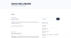 Desktop Screenshot of doughellmann.com